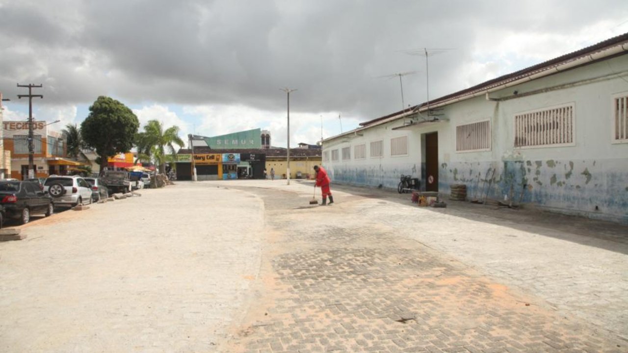 Prefeitura de Parnamirim dá continuidade aos serviços para realocação dos ambulantes do Centro