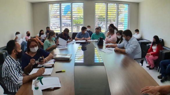 Prefeitura de Parnamirim reúne secretarias para discutir sobre a Lei de Diretrizes Orçamentárias